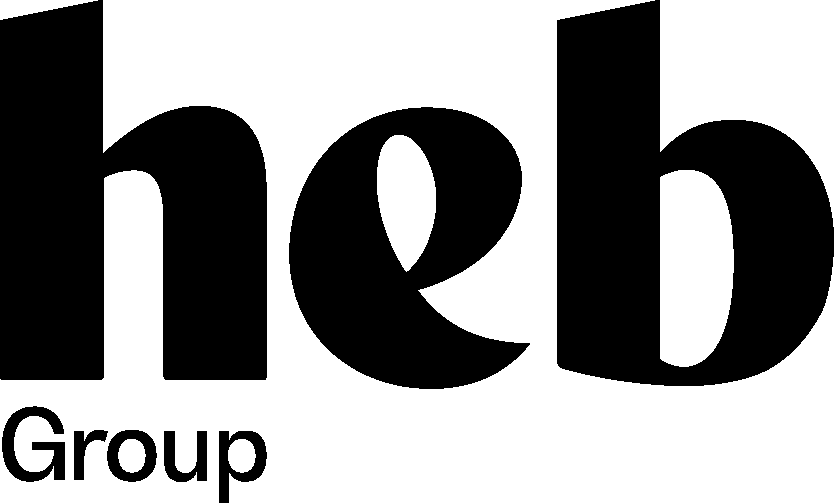 HEB Group logo.
